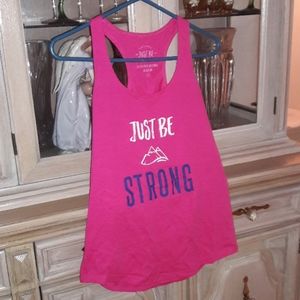 Just Be Tank Top Muscle Tee
